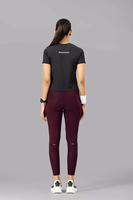 Drizone Women's 4-Way Lycra Raglan Half Sleeve T-Shirt