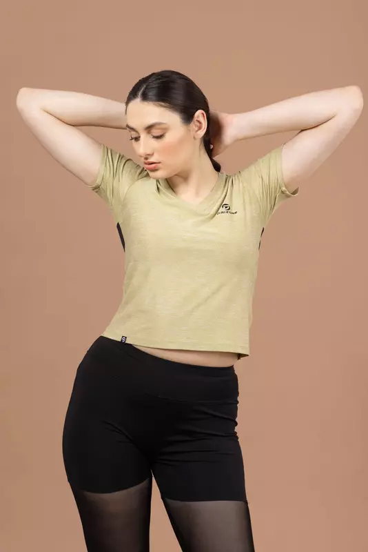 Drizone Self Jacquard T-shirt for Women Set Of 10 Pcs Drizone Self Jacquard T-shirt for Women Set Of 10 Pcs