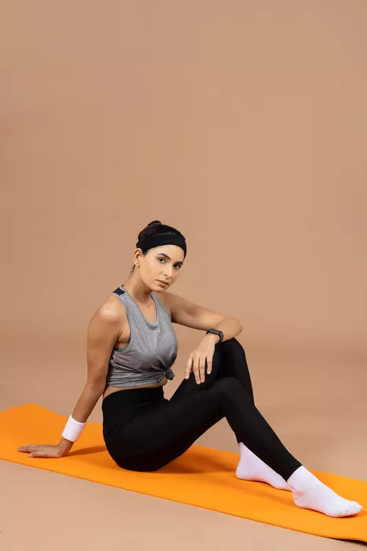 Drizone Melange Lining 4 Way Gym Sando for Women