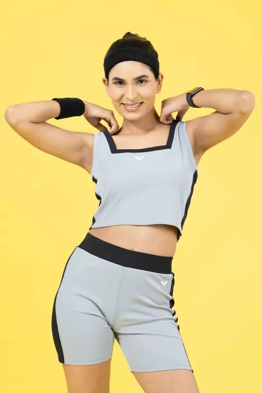 Fithues Rib Co-Ord Set for Women Set of 5 Pcs Fithues Rib Co-Ord Set for Women Set of 5 Pcs