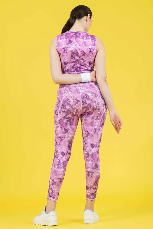 Drizone Multi Printed Polyester Co-ord Set for Women