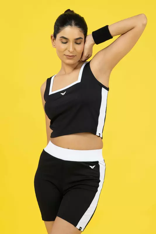 Fithues Rib Co-Ord Set for Women Set of 5 Pcs Fithues Rib Co-Ord Set for Women Set of 5 Pcs