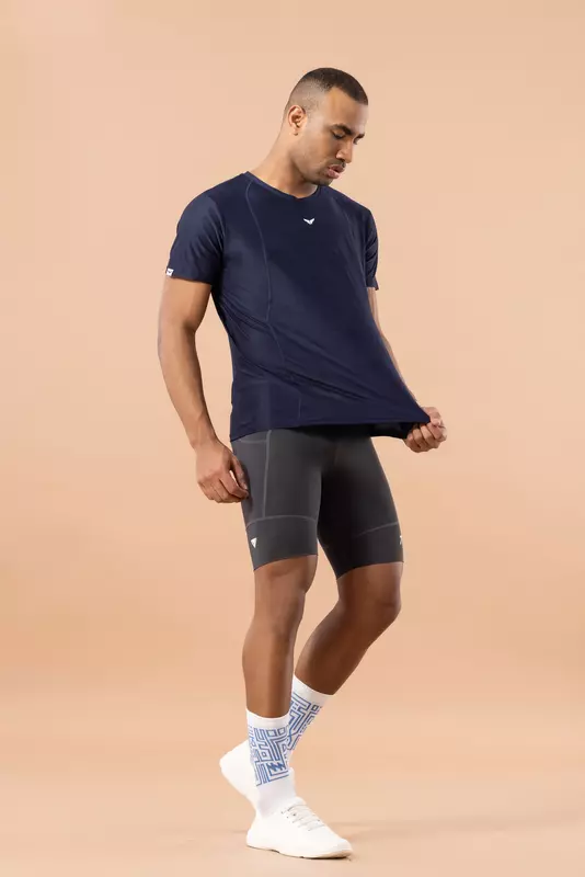 Fithues Self Jacquard HS T-shirt For Men Set of 5 pcs Fithues Self Jacquard HS T-shirt For Men Set of 5 pcs